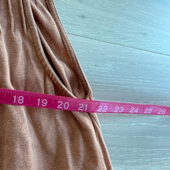 Free People Pintucked Knit Midi Dress sz Medium M - Picture 8 of 11